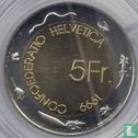 Zwitserland 5 francs 1999 "Wine Festival" - Afbeelding 2