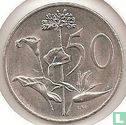 Afrique du Sud 50 cents 1980 - Image 2