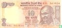 Inde 10 roupies 1996 (L) - Image 1