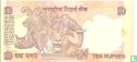 Inde 10 roupies 1996 (L) - Image 2