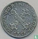 Österreichische Niederlande 10 Liard 1751 (Hand) - Bild 1