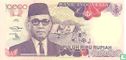Indonesia 10,000 Rupiah 1996 - Image 1