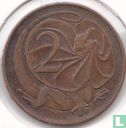 Australie 2 cents 1966 (aucune griffe émoussée) - Image 2