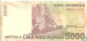 Indonésie 5.000 Rupiah 2005 - Image 2