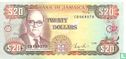 Jamaïque 20 Dollars 1986 - Image 1