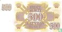 Latvia 500 rubli - Afbeelding 2