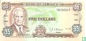Jamaika 5 Dollars 1992 - Bild 1