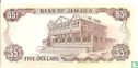 Jamaïque 5 Dollars 1992 - Image 2
