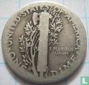 États-Unis 1 dime 1927 (sans lettre) - Image 2