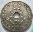 Belgique 25 centimes 1909 - Image 1
