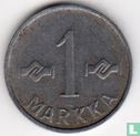 Finlande 1 markka 1953 (Fer recouvert de nickel) - Image 2