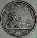 Canada (colonial) Half Penny Quebec Bank Token 1852 - Image 1
