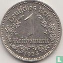 German Empire 1 reichsmark 1934 (E) - Image 1