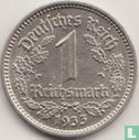 German Empire 1 reichsmark 1933 (E) - Image 1