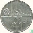 Hongarije 100 forint 1974 "50th anniversary National Bank" - Afbeelding 1