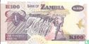 Zambia 100 Kwacha 1992 (P38b) - Afbeelding 2