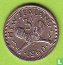 Nieuw-Zeeland 3 pence 1960 - Afbeelding 1