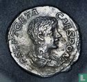 Romeinse Rijk, AR Denarius, 199-209, Geta als Caesar onder Septimius Severus, Rome, 204 AD - Afbeelding 1