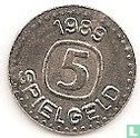 Duitsland 5 spielgeld 1989 - Image 1