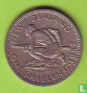 New Zealand 1 shilling 1957 - Image 1