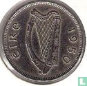 Ierland 6 pence 1950 - Afbeelding 1