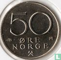 Norwegen 50 Øre 1979 - Bild 2