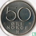 Norwegen 50 Øre 1981 - Bild 2