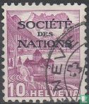Service stamp of the League of Nations - Image 1