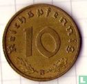 German Empire 10 reichspfennig 1938 (B) - Image 2