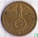 German Empire 10 reichspfennig 1938 (B) - Image 1
