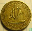 Territoires des Caraïbes britanniques 5 cents 1964 - Image 1