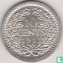 Netherlands 10 cents 1911 - Image 1