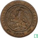 Netherlands 1 cent 1897 - Image 1