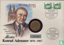 Allemagne 2 mark 1972 (Numisbrief) "Konrad Adenauer" - Image 1