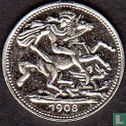 Verenigd Koninkrijk 1 crown 1908 - Image 1