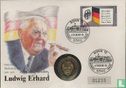 Duitsland 2 mark 1990 (Numisbrief) "Ludwig Erhard" - Afbeelding 1