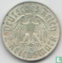 Deutsches Reich 2 Reichsmark 1933 (F) "450th anniversary Birth of Martin Luther" - Bild 2