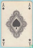 Schoppen aas, S2..., Horse, Dutch, Ace of Spades, Speelkaartenfabriek Nederland, (SN), Speelkaarten, Playing Cards - Image 1