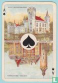 Schoppen aas, NLA A09-13, v. Vollenhoven's Vatbier, Dutch, Ace of Spades, Speelkaartenfabriek Nederland, (SN), Speelkaarten, Playing Cards - Afbeelding 1