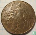 Frankrijk 10 centimes 1917 (type 1) - Afbeelding 1