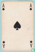Schoppen aas, S6 04., Ferrero Vermouth, Dutch, Ace of Spades, Speelkaartenfabriek Nederland, (SN), Speelkaarten, Playing Cards - Image 1