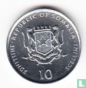 Somalia 10 shillings 1999 "FAO - Food Security" - Image 2