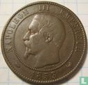 Frankrijk 10 centimes 1853 (W) - Afbeelding 1