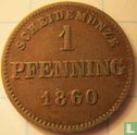 Beieren 1 pfenning 1860 - Afbeelding 1