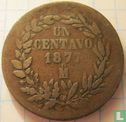 Mexico 1 centavo 1877 (Mo) - Image 1