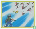 Ash en Pikachu in de tegenaanval op de Spearow - Afbeelding 1