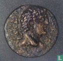 Romeinse Rijk, AE 20, 41-54 AD, Claudius, Caesarea, 43 AD - Afbeelding 1
