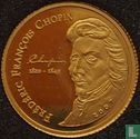 Ivoorkust 1500 francs 2007 (PROOF) "Frederic Chopin" - Afbeelding 1