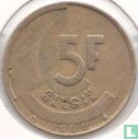 Belgium 5 francs 1988 (NLD - Image 1