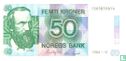 Noorwegen 50 Kroner 1984   - Afbeelding 1